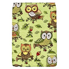 Seamless-pattern-with-flowers-owls Removable Flap Cover (l) by uniart180623