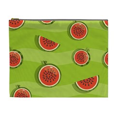 Seamless-background-with-watermelon-slices Cosmetic Bag (xl) by uniart180623