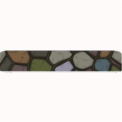 Cartoon-colored-stone-seamless-background-texture-pattern - Small Bar Mat by uniart180623