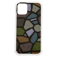 Cartoon-colored-stone-seamless-background-texture-pattern - Iphone 12 Mini Tpu Uv Print Case	 by uniart180623