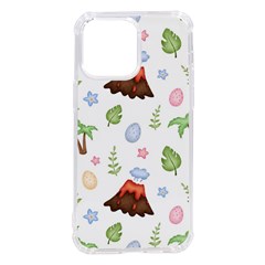 Cute-palm-volcano-seamless-pattern Iphone 14 Pro Max Tpu Uv Print Case by uniart180623