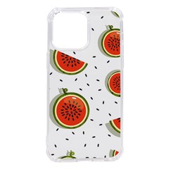 Seamless-background-pattern-with-watermelon-slices Iphone 14 Pro Max Tpu Uv Print Case by uniart180623