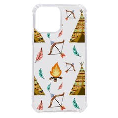 Cute-cartoon-native-american-seamless-pattern Iphone 13 Pro Max Tpu Uv Print Case by uniart180623