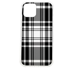 Pixel-background-design-modern-seamless-pattern-plaid-square-texture-fabric-tartan-scottish-textile- Iphone 12 Pro Max Tpu Uv Print Case by uniart180623