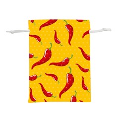 Chili-vegetable-pattern-background Lightweight Drawstring Pouch (S)