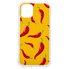 Chili-vegetable-pattern-background iPhone 12 mini TPU UV Print Case	