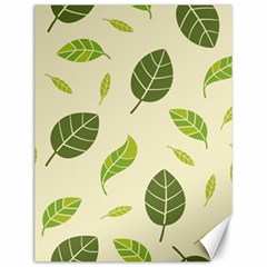 Leaf-spring-seamless-pattern-fresh-green-color-nature Canvas 12  X 16  by uniart180623