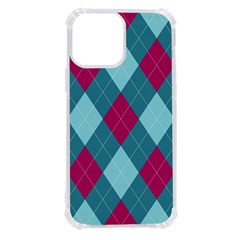 Argyle-pattern-seamless-fabric-texture-background-classic-argill-ornament Iphone 13 Pro Max Tpu Uv Print Case by uniart180623