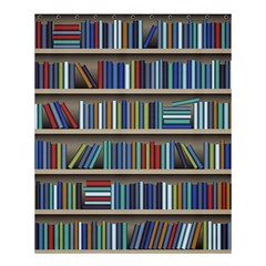 Bookshelf Shower Curtain 60  X 72  (medium)  by uniart180623