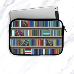 Bookshelf Apple Ipad Mini Zipper Cases by uniart180623