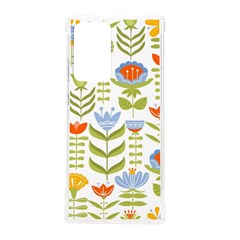 Seamless-pattern-with-various-flowers-leaves-folk-motif Samsung Galaxy Note 20 Ultra Tpu Uv Case by uniart180623