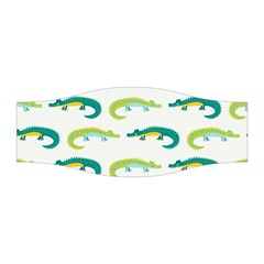 Cute-cartoon-alligator-kids-seamless-pattern-with-green-nahd-drawn-crocodiles Stretchable Headband by uniart180623