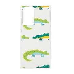 Cute-cartoon-alligator-kids-seamless-pattern-with-green-nahd-drawn-crocodiles Samsung Galaxy Note 20 Ultra Tpu Uv Case by uniart180623