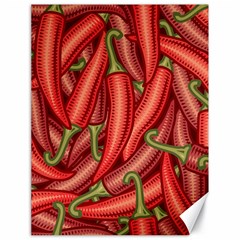 Seamless-chili-pepper-pattern Canvas 18  X 24  by uniart180623