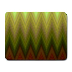 Zig Zag Chevron Classic Pattern Small Mousepad by Celenk