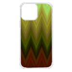 Zig Zag Chevron Classic Pattern iPhone 13 Pro Max TPU UV Print Case Front