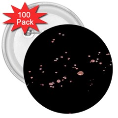 Abstract Rose Gold Glitter Background 3  Buttons (100 Pack)  by artworkshop