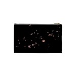 Abstract Rose Gold Glitter Background Cosmetic Bag (Small) Back