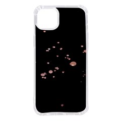 Abstract Rose Gold Glitter Background Iphone 14 Plus Tpu Uv Print Case by artworkshop