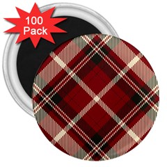 Tartan-scotland-seamless-plaid-pattern-vector-retro-background-fabric-vintage-check-color-square-geo 3  Magnets (100 pack)