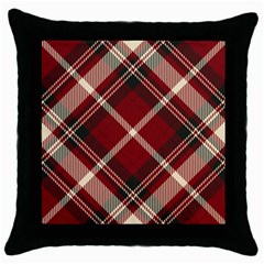 Tartan-scotland-seamless-plaid-pattern-vector-retro-background-fabric-vintage-check-color-square-geo Throw Pillow Case (Black)