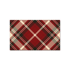 Tartan-scotland-seamless-plaid-pattern-vector-retro-background-fabric-vintage-check-color-square-geo Sticker Rectangular (100 pack)