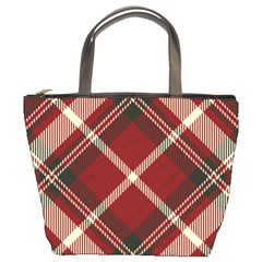 Tartan-scotland-seamless-plaid-pattern-vector-retro-background-fabric-vintage-check-color-square-geo Bucket Bag