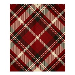 Tartan-scotland-seamless-plaid-pattern-vector-retro-background-fabric-vintage-check-color-square-geo Shower Curtain 60  x 72  (Medium) 