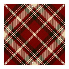 Tartan-scotland-seamless-plaid-pattern-vector-retro-background-fabric-vintage-check-color-square-geo Banner and Sign 3  x 3 