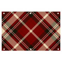 Tartan-scotland-seamless-plaid-pattern-vector-retro-background-fabric-vintage-check-color-square-geo Banner and Sign 6  x 4 