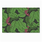 Seamless-pattern-with-hand-drawn-guelder-rose-branches Postcard 4 x 6  (Pkg of 10) Front