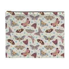 Pattern-with-butterflies-moths Cosmetic Bag (xl) by uniart180623