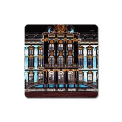 Catherine-s-palace-st-petersburg Square Magnet by uniart180623