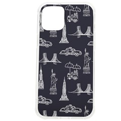 New York City Nyc Pattern Iphone 12 Pro Max Tpu Uv Print Case by uniart180623