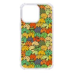 Seamless Pattern With Doodle Bunny Iphone 13 Pro Tpu Uv Print Case