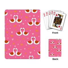 Swan-pattern-elegant-style Playing Cards Single Design (rectangle) by uniart180623