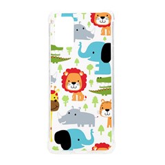 Seamless-pattern-vector-with-animals-cartoon Samsung Galaxy S20plus 6 7 Inch Tpu Uv Case by uniart180623