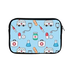 Medical-seamless-pattern Apple Ipad Mini Zipper Cases by uniart180623