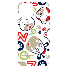 Animals-pattern Iphone 14 Black Uv Print Case by uniart180623