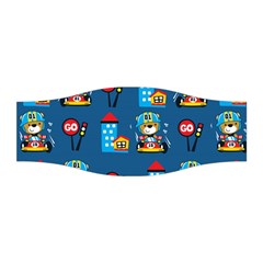 Racing-car-printing-set-cartoon-vector-pattern Stretchable Headband by uniart180623