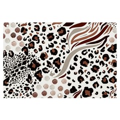 Mix-animal-skin-prints-seamless-pattern-vector Banner And Sign 6  X 4 