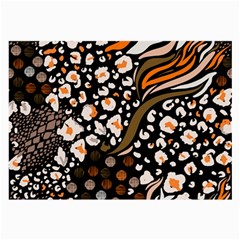 Trendy-mix-animal-skin-prints Large Glasses Cloth by uniart180623