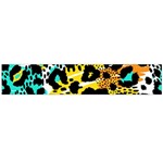 Seamless-leopard-wild-pattern-animal-print Large Premium Plush Fleece Scarf  Front