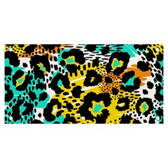 Seamless-leopard-wild-pattern-animal-print Banner and Sign 6  x 3 