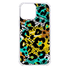 Seamless-leopard-wild-pattern-animal-print iPhone 13 Pro Max TPU UV Print Case