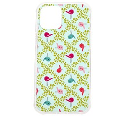 Birds-pattern-background Iphone 12 Pro Max Tpu Uv Print Case