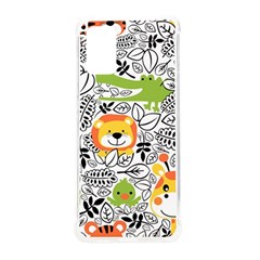 Seamless-pattern-with-wildlife-cartoon Samsung Galaxy S20Plus 6.7 Inch TPU UV Case