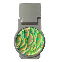 Beautiful-peacock Money Clips (Round) 