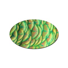 Beautiful-peacock Sticker Oval (10 pack)