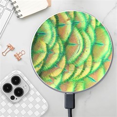 Beautiful-peacock Wireless Fast Charger(White)